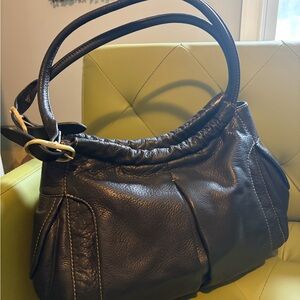 Orginal TUMI  Black Leather Handbag